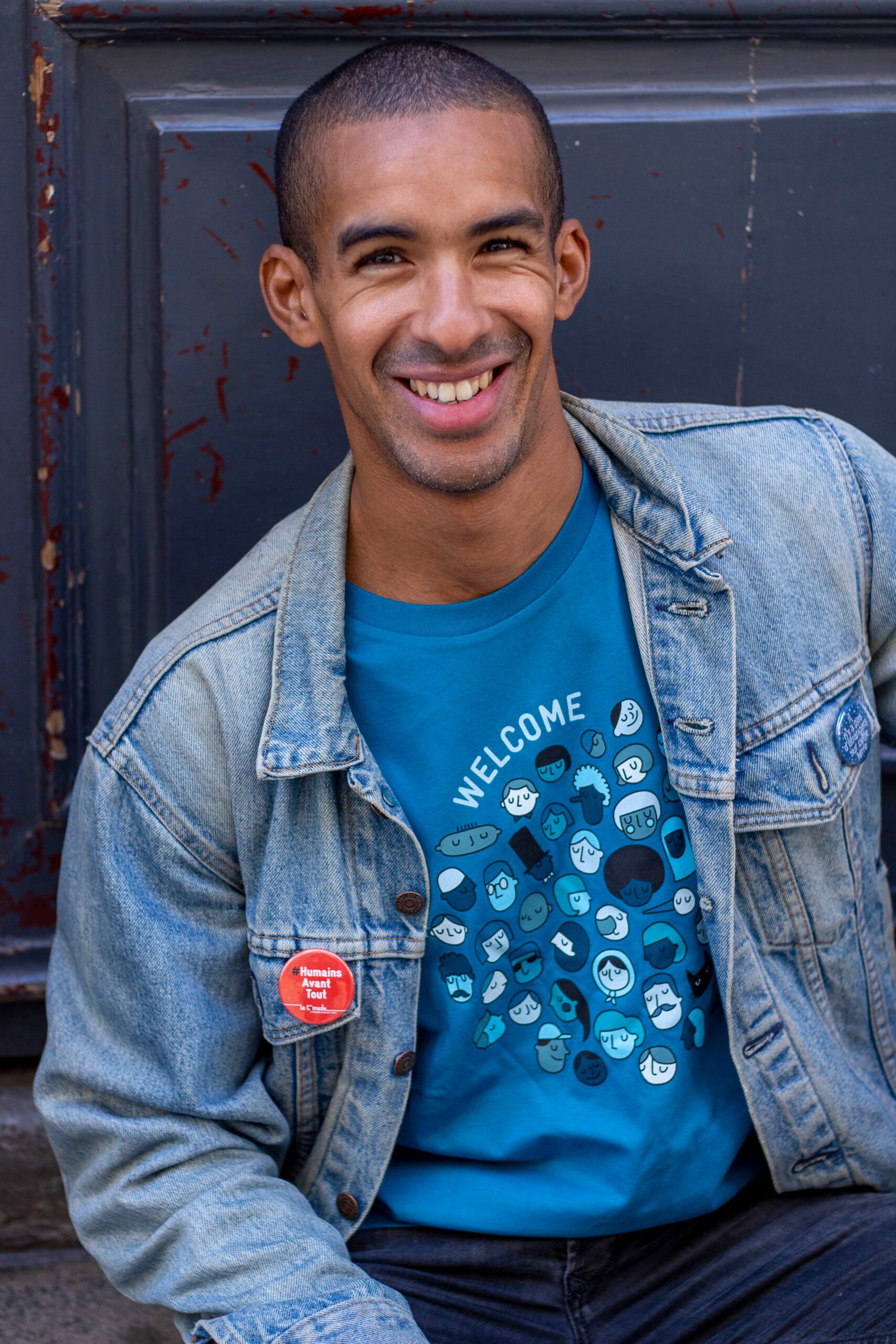 Boutique-Cimade-(c)CharmaineSoares-BD-7297 T-shirt UNISEXE "Welcome" – Image 4