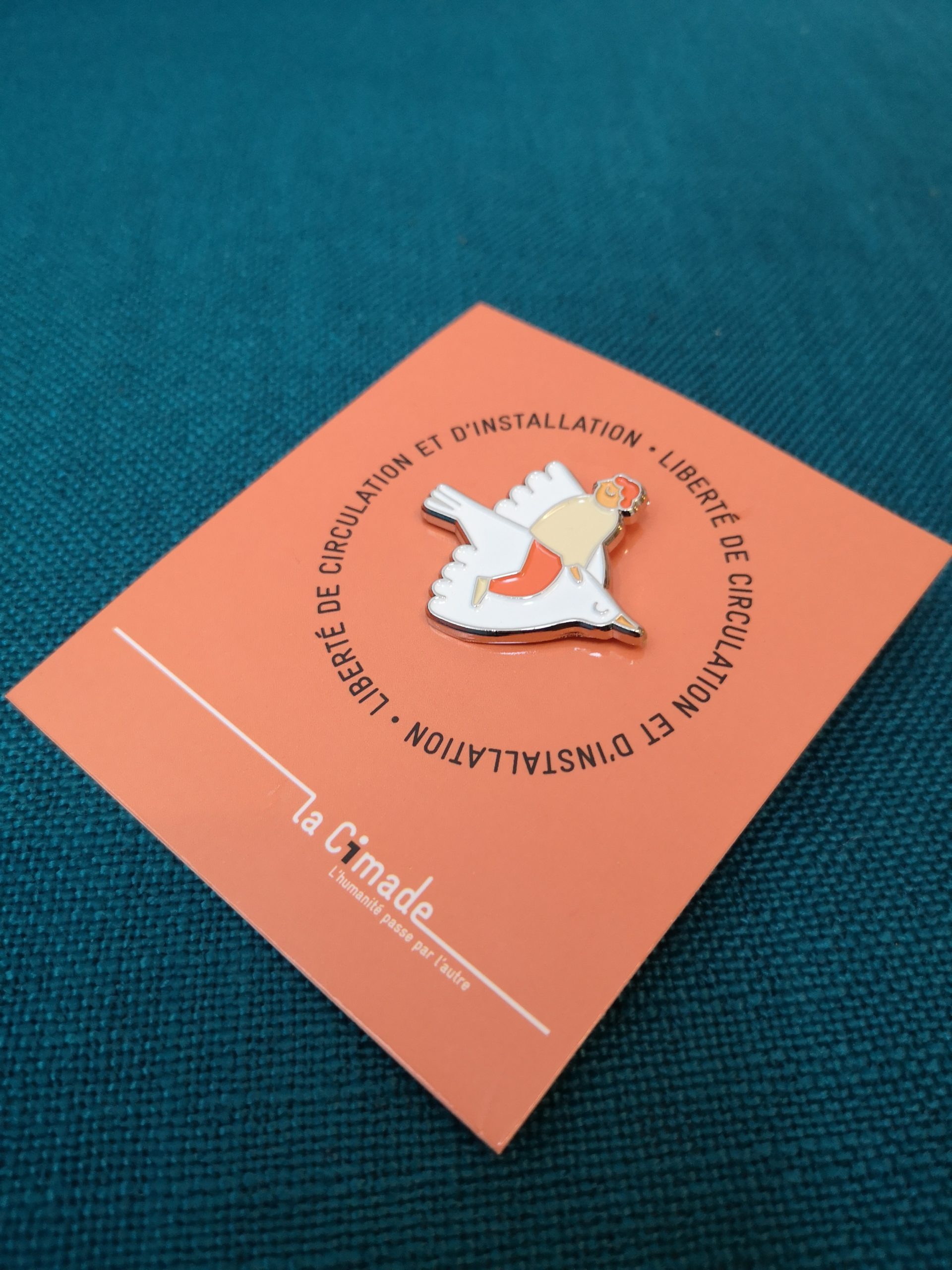 IMG_20231012_161230 Pin's "Liberté de circulation et d'installation" – Image 3